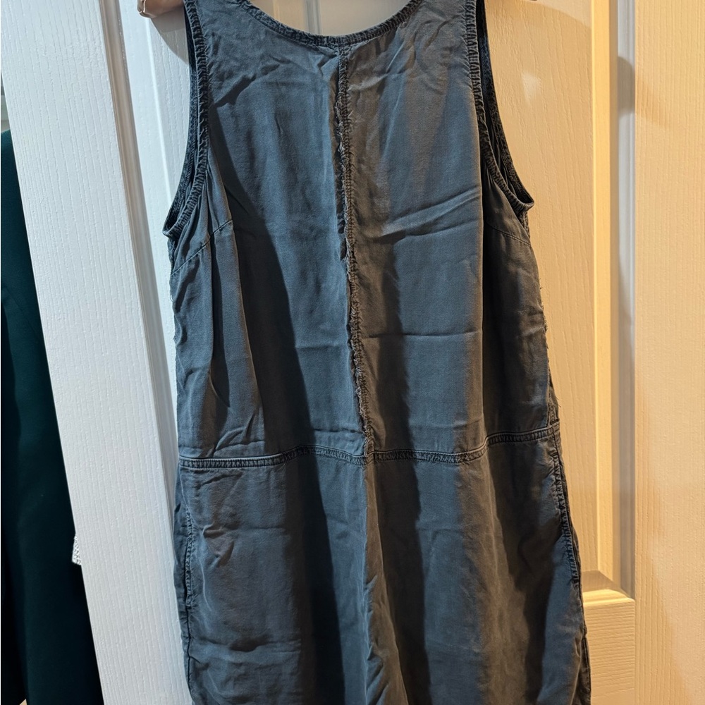 Bella Dahl Mini Dress (grey/blue)